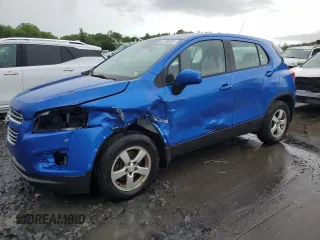2016 Chevrolet Trax LS z VIN KL7CJNSB7GB637906, wystawiony jako Copart lot #57398985 z przebiegiem 107 436 mil mil oraz Szkoda całkowita • Salvage title. Historia ofert i sprzedaży dostępna na DreamBid. Obrazek 1.