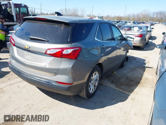 2019 Chevrolet Equinox LT with VIN 3GNAXKEV0KS543190, listed as a IAAI auction lot 42054455 with Not Provided miles and . Bid and sale history available at DreamBid. Image 4.