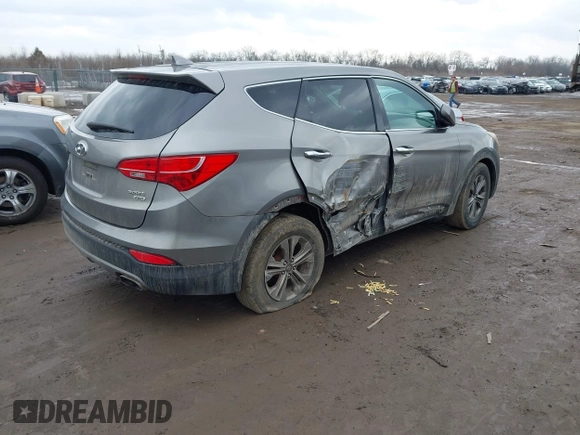 2016 Hyundai Santa Fe z VIN 5XYZTDLB1GG343763, wystawiony jako IAAI lot #41659641 z przebiegiem 96 415 mil mil oraz . Historia ofert i sprzedaży dostępna na DreamBid. Obrazek 4.