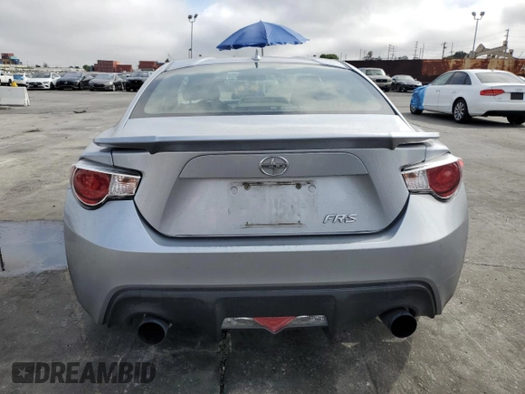 2015 Scion FR-S with VIN JF1ZNAA13F8701248, listed as a Copart auction lot 51436255 with 106,747 mi miles and Salvage Title. Bid and sale history available at carsss.com. Image 6.
