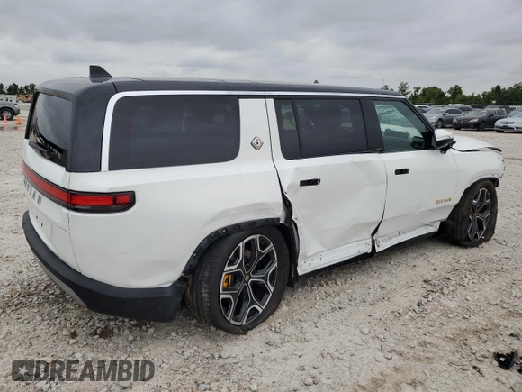 2024 Rivian R1S Adventure z VIN 7PDSGABA7RN034025, wystawiony jako Copart lot #55949335 z przebiegiem 14 429 mil mil oraz Szkody całkowita. Historia ofert i sprzedaży dostępna na DreamBid. Obrazek 3.