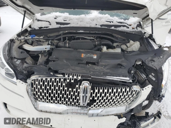 2021 Lincoln Aviator Reserve z VIN 5LM5J7XC5MGL12588, wystawiony jako Copart lot #89183805 z przebiegiem 57 436 mil mil oraz Szkoda całkowita • Salvage title. Historia ofert i sprzedaży dostępna na DreamBid. Obrazek 12.