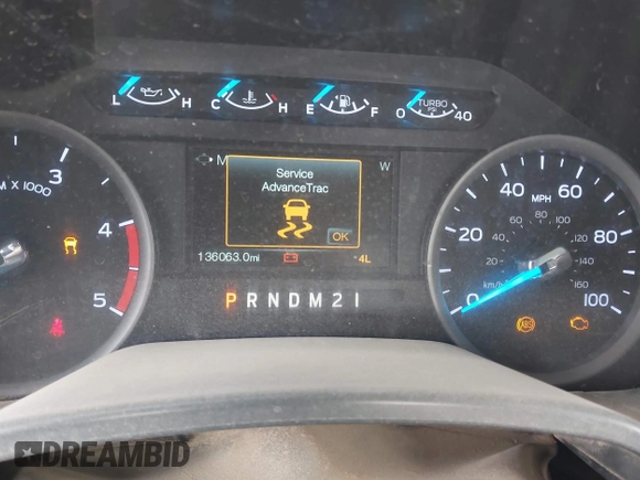 2017 Ford Super Duty F-250 SRW Lariat with VIN 1FT7W2BT3HEF21695, listed as a IAAI auction lot 41321439 with 136,063 mi miles. Bid and sale history available at carsss.com. Image 7.