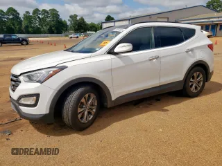 2014 Hyundai Santa Fe with VIN 5XYZU3LB5EG169300, listed as a Copart auction lot 60861855 with 177,130 mi miles and Salvage title. Bid and sale history available at DreamBid. Image 1.