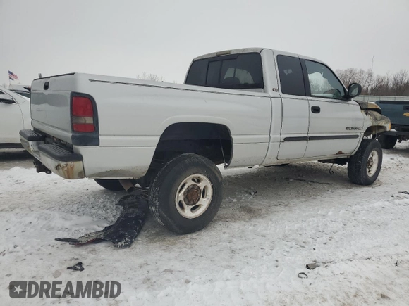 2001 Dodge Ram 2500 with VIN 3B7KF23Z81G772708, listed as a Copart auction lot 86132184 with 0 mi miles and Clean Title. Bid and sale history available at carsss.com. Image 3.