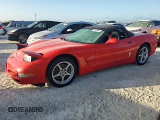 2000 Chevrolet Corvette with VIN 1G1YY32G9Y5105182, listed as a Copart auction lot 77605964 with 0 mi miles and Salvage Title. Bid and sale history available at carsss.com. Image 1.