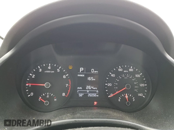 2023 Kia Rio S with VIN 3KPA24AD3PE517933, listed as a Copart auction lot 41072394 with 26,058 mi miles and Salvage Title. Bid and sale history available at DreamBid. Image 9.