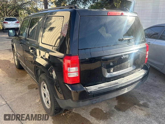 2017 Jeep Patriot Sport with VIN 1C4NJPBA7HD149107, listed as a Copart auction lot 80780614 with 106,402 mi miles and Clean Title. Bid and sale history available at carsss.com. Image 3.