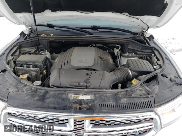 2017 Dodge Durango Citadel with VIN 1C4SDJETXHC611282, listed as a Copart auction lot 78170864 with 73,939 mi miles and Clean Title. Bid and sale history available at carsss.com. Image 12.