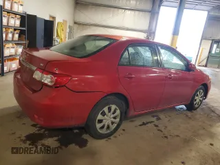 2011 Toyota Corolla L with VIN JTDBU4EE3B9125842, listed as a Copart auction lot 52858335 with 134,422 mi miles and Salvage Title. Bid and sale history available at carsss.com. Image 3.