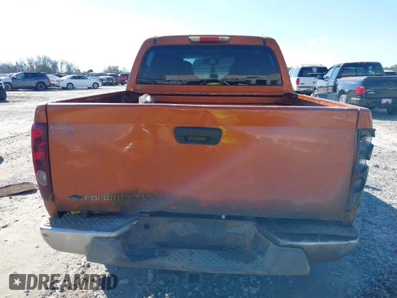 2005 Chevrolet Colorado 1SF LS Z71 with VIN 1GCDT136158216222, listed as a IAAI auction lot 41563003 with 259,490 mi miles. Bid and sale history available at carsss.com. Image 16.