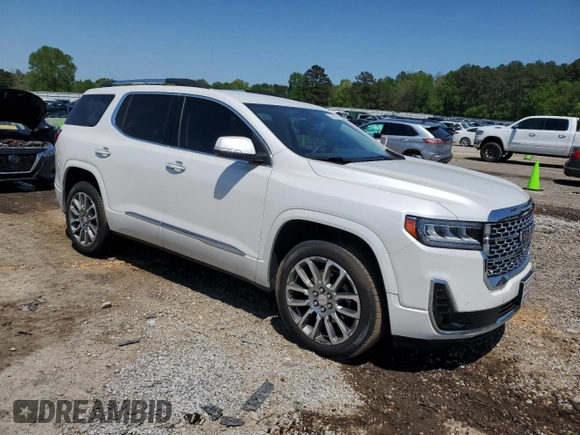 2023 GMC Acadia Denali with VIN 1GKKNPLS6PZ166825, listed as a Copart auction lot 52441385 with 28,864 mi miles and Salvage title. Bid and sale history available at DreamBid. Image 4.