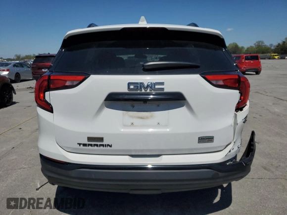 2020 GMC Terrain SLE z VIN 3GKALMEV5LL282543, wystawiony jako Copart lot #52692215 z przebiegiem 95 798 mil mil oraz Szkoda całkowita • Salvage title. Historia ofert i sprzedaży dostępna na DreamBid. Obrazek 6.