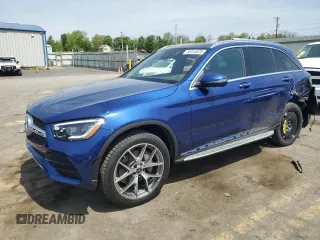 2021 Mercedes-Benz GLC 300 z VIN W1N0G8EB6MV284840, wystawiony jako Copart lot #55313575 z przebiegiem 34 648 mil mil oraz Szkoda całkowita • Salvage title. Historia ofert i sprzedaży dostępna na DreamBid. Obrazek 1.