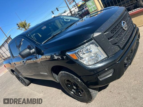2021 Nissan Titan S with VIN 1N6AA1EC7MN515710, listed as a Copart auction lot 47901965 with 69,225 mi miles and Clean title. Bid and sale history available at DreamBid. Image 1.