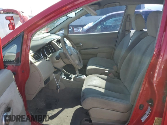 2007 Nissan Versa 1.8 S with VIN 3N1BC13EX7L434522, listed as a Copart auction lot 45294415 with 161,871 mi miles and Salvage Title. Bid and sale history available at carsss.com. Image 7.
