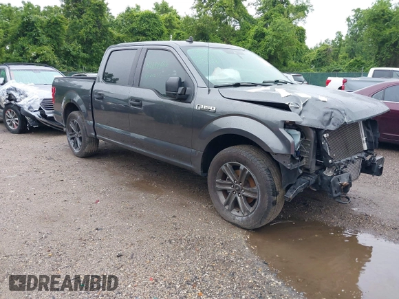 2020 Ford F-150 XL with VIN 1FTEW1CP8LFB80669, listed as a IAAI auction lot 42334386 with Not provided miles and . Bid and sale history available at DreamBid. Image 1.