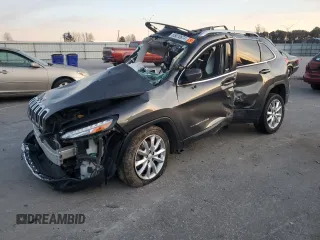 2017 Jeep Cherokee Limited z VIN 1C4PJLDS8HW643570, wystawiony jako Copart lot #85010674 z przebiegiem 78 184 mil mil oraz Szkoda całkowita • Salvage title. Historia ofert i sprzedaży dostępna na DreamBid. Obrazek 1.
