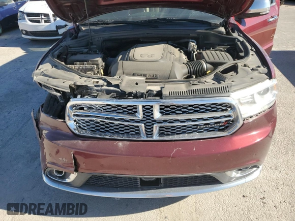 2019 Dodge Durango Citadel with VIN 1C4SDJET1KC683706, listed as a Copart auction lot 81783014 with 76,717 mi miles and Salvage Title. Bid and sale history available at DreamBid. Image 13.
