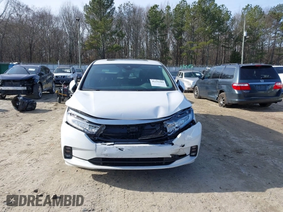 2024 Honda Odyssey EX-L with VIN 5FNRL6H6XRB070789, listed as a IAAI auction lot 41333384 with 6,553 mi miles and . Bid and sale history available at DreamBid. Image 13.