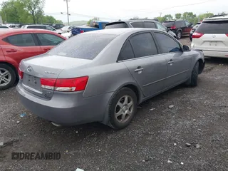 2006 Hyundai Sonata GLS with VIN 5NPEU46F06H109616, listed as a IAAI auction lot 42128198 with 154,760 mi miles and . Bid and sale history available at DreamBid. Image 4.