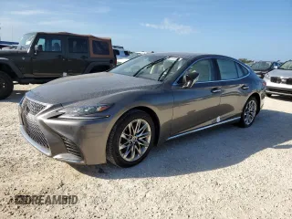 2018 Lexus LS with VIN JTHB51FF3J5001674, listed as a Copart auction lot 75014034 with 20,175 mi miles and Non Repairable. Bid and sale history available at carsss.com. Image 1.