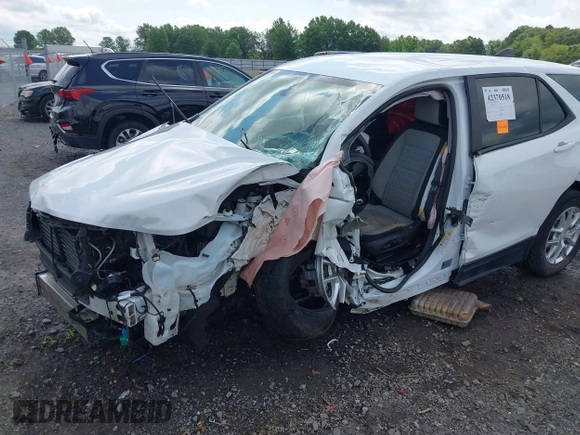 2022 Chevrolet Equinox LS with VIN 3GNAXHEV4NS155080, listed as a IAAI auction lot 42370518 with Not provided miles and . Bid and sale history available at DreamBid. Image 6.