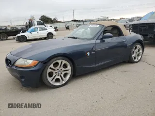 2003 BMW Z4 3.0i с VIN 4USBT534X3LT24789, выставлен на аукционе Copart как лот 48163285 с пробегом 161 360 миль миль и Списание • Salvage title. История ставок и продаж доступна на DreamBid. Изображение 1.