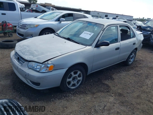 2002 Toyota Corolla CE with VIN 1NXBR12E12Z639542, listed as a IAAI auction lot 41535788 with 204,999 mi miles and . Bid and sale history available at DreamBid. Image 2.