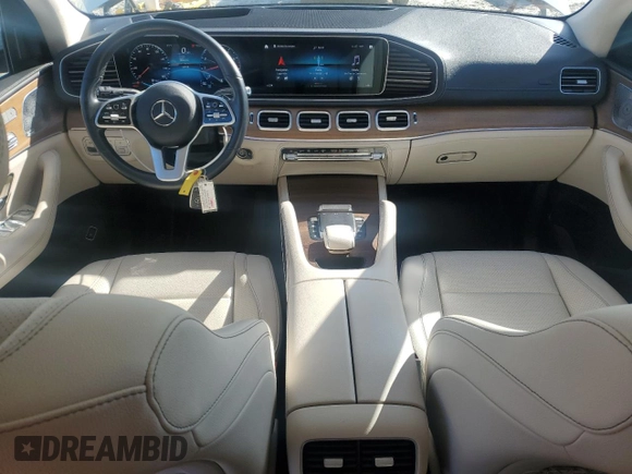 2021 Mercedes-Benz GLE 350 with VIN 4JGFB4JB9MA362951, listed as a Copart auction lot 52010995 with 44,988 mi miles and Salvage title. Bid and sale history available at DreamBid. Image 8.