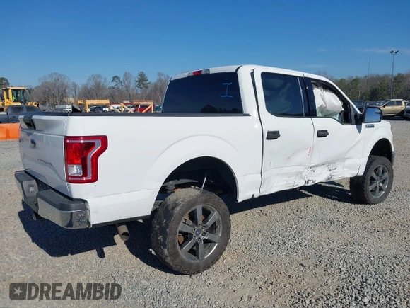 2017 Ford F-150 XL with VIN 1FTEW1CF3HFB34620, listed as a IAAI auction lot 41283983 with 138,489 mi miles and . Bid and sale history available at DreamBid. Image 4.