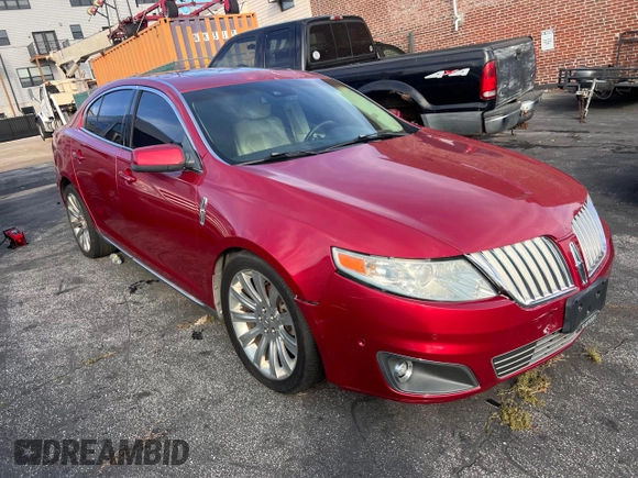 2010 Lincoln MKS EcoBoost with VIN 1LNHL9FT8AG604562, listed as a Copart auction lot 86431534 with 125,777 mi miles and Clean Title. Bid and sale history available at DreamBid. Image 1.