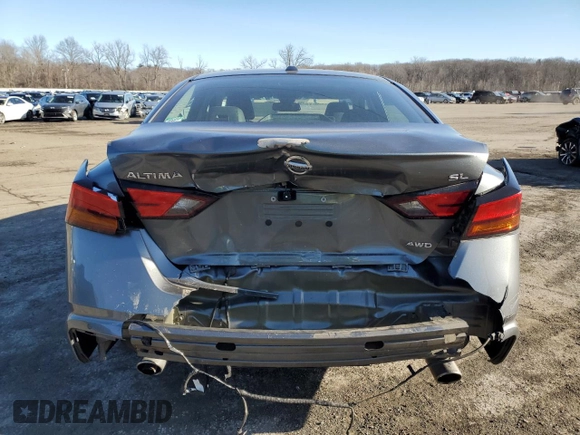 2019 Nissan Altima SL with VIN 1N4BL4EW5KC193631, listed as a Copart auction lot 44162455 with 44,029 mi miles and Salvage Title. Bid and sale history available at DreamBid. Image 6.