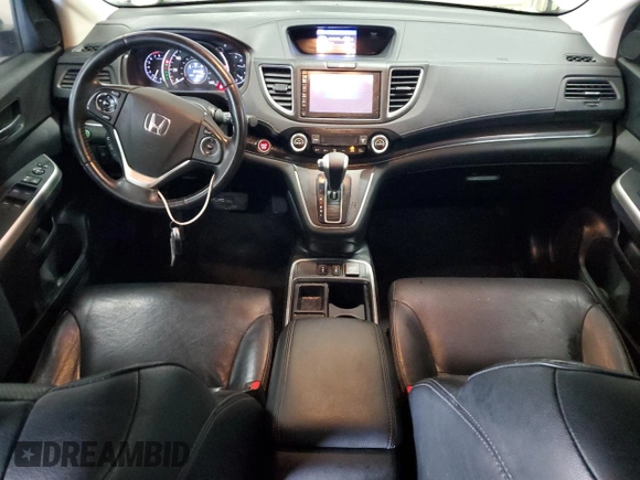 2015 Honda CR-V EX-L with VIN 2HKRM3H7XFH538120, listed as a Copart auction lot 54557955 with 71,858 mi miles and Salvage Title. Bid and sale history available at carsss.com. Image 8.