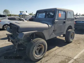 1993 Jeep Wrangler z VIN 1J4FY29S4PP232079, wystawiony jako Copart lot #58055335 z przebiegiem 181 076 mil mil oraz Czysty tytuł • Clean title. Historia ofert i sprzedaży dostępna na DreamBid. Obrazek 1.