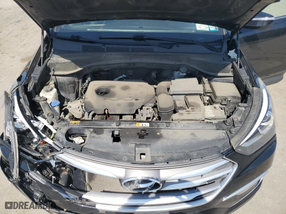 2017 Hyundai Santa Fe Sport 2.4L with VIN 5NMZUDLB2HH052287, listed as a Copart auction lot 53616225 with 126,393 mi miles and Salvage Title. Bid and sale history available at carsss.com. Image 12.