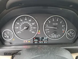 2015 BMW 3 Series 320i xDrive with VIN WBA3C3C5XFK202965, listed as a Copart auction lot 52422275 with 119,713 mi miles and Salvage title. Bid and sale history available at DreamBid. Image 9.