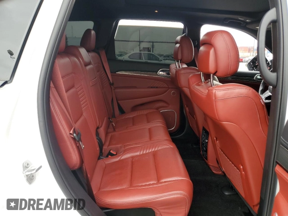 2018 Jeep Grand Cherokee Trackhawk with VIN 1C4RJFN91JC293695, listed as a Copart auction lot 59031525 with 8,565 mi miles and Salvage title. Bid and sale history available at DreamBid. Image 11.