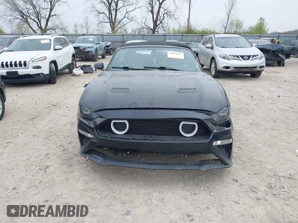 2018 Ford Mustang EcoBoost Premium with VIN 1FATP8UH5J5111239, listed as a IAAI auction lot 42021034 with 96,986 mi miles and . Bid and sale history available at DreamBid. Image 12.