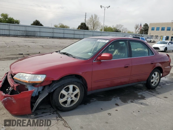 2000 Honda Accord SE with VIN JHMCG5677YC016067, listed as a Copart auction lot 54243735 with 155,183 mi miles and Salvage title. Bid and sale history available at DreamBid. Image 1.