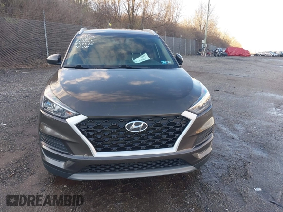 2019 Hyundai Tucson Ultimate with VIN KM8J3CALXKU070862, listed as a IAAI auction lot 41148707 with 88,946 mi miles. Bid and sale history available at carsss.com. Image 12.