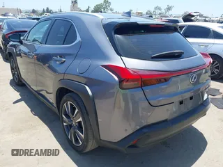 2020 Lexus UX 250h with VIN JTHP9JBH9L2020588, listed as a IAAI auction lot 42543365 with 61,792 mi miles and . Bid and sale history available at DreamBid. Image 3.