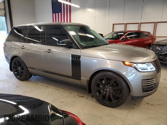 2021 Land Rover Range Rover with VIN SALGR2SU0MA442737, listed as a Copart auction lot 88793625 with 42,356 mi miles and Clean title. Bid and sale history available at DreamBid. Image 4.