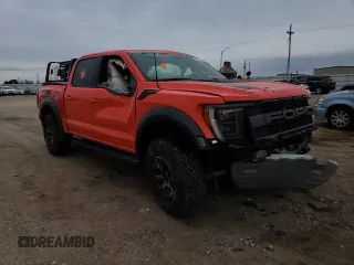2021 Ford F-150 Raptor with VIN 1FTFW1RG7MFC62731, listed as a Copart auction lot 82672674 with Not Provided miles and Salvage Title. Bid and sale history available at carsss.com. Image 11.