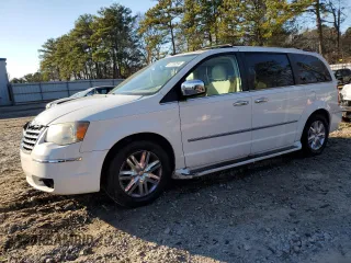 2010 Chrysler Town & Country Limited with VIN 2A4RR7DX7AR353480, listed as a Copart auction lot 87280594 with 191,983 mi miles and Salvage Title. Bid and sale history available at carsss.com. Image 1.