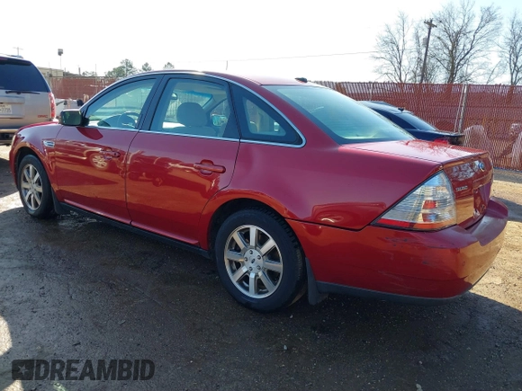 2009 Ford Taurus SEL with VIN 1FAHP24W09G105298, listed as a IAAI auction lot 41749070 with 148,199 mi miles. Bid and sale history available at carsss.com. Image 3.