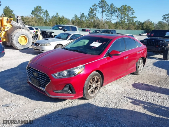 2018 Hyundai Sonata Limited with VIN 5NPE34AF5JH606387, listed as a IAAI auction lot 41573363 with 158,065 mi miles. Bid and sale history available at carsss.com. Image 17.