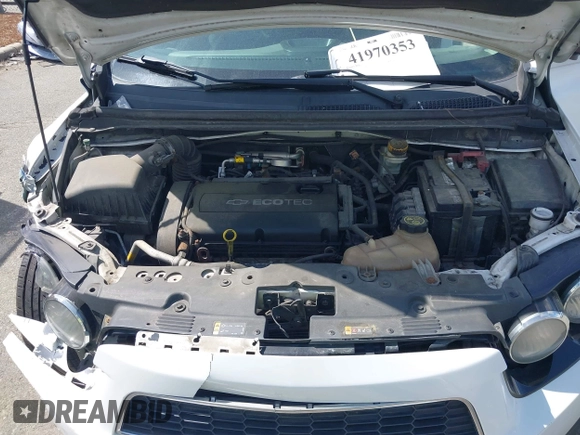 2014 Chevrolet Sonic LT with VIN 1G1JC5SH0E4232070, listed as a IAAI auction lot 41970353 with 140,557 mi miles and . Bid and sale history available at DreamBid. Image 10.