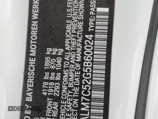 2016 BMW Z4 sDrive35i z VIN WBALM7C52G5B60024, wystawiony jako Copart lot #49235955 z przebiegiem 16 673 mil mil oraz Szkoda całkowita • Salvage title. Historia ofert i sprzedaży dostępna na DreamBid. Obrazek 12.