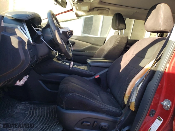 2017 Nissan Murano SL with VIN 5N1AZ2MH2HN179402, listed as a Copart auction lot 49954425 with 93,312 mi miles and Salvage Title. Bid and sale history available at carsss.com. Image 7.